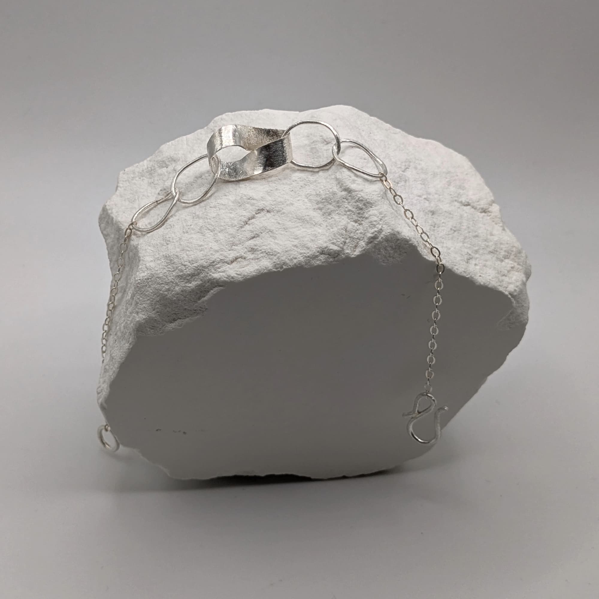 Handmade unique bracelet in 14k gold or silver