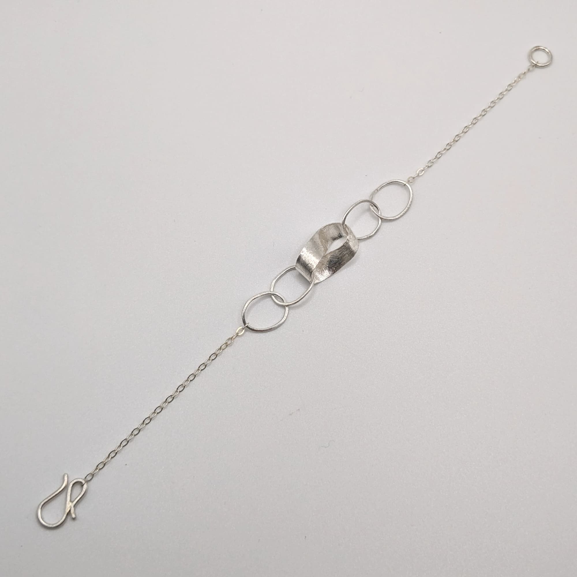 Handmade unique bracelet in 14k gold or silver