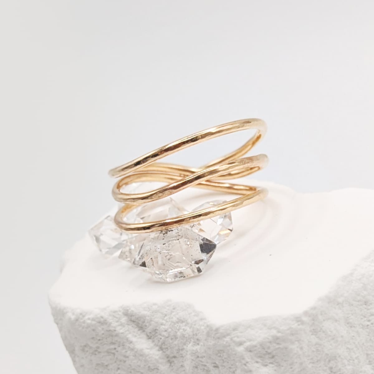 Unique Ring Gold 14k 18k Handmade