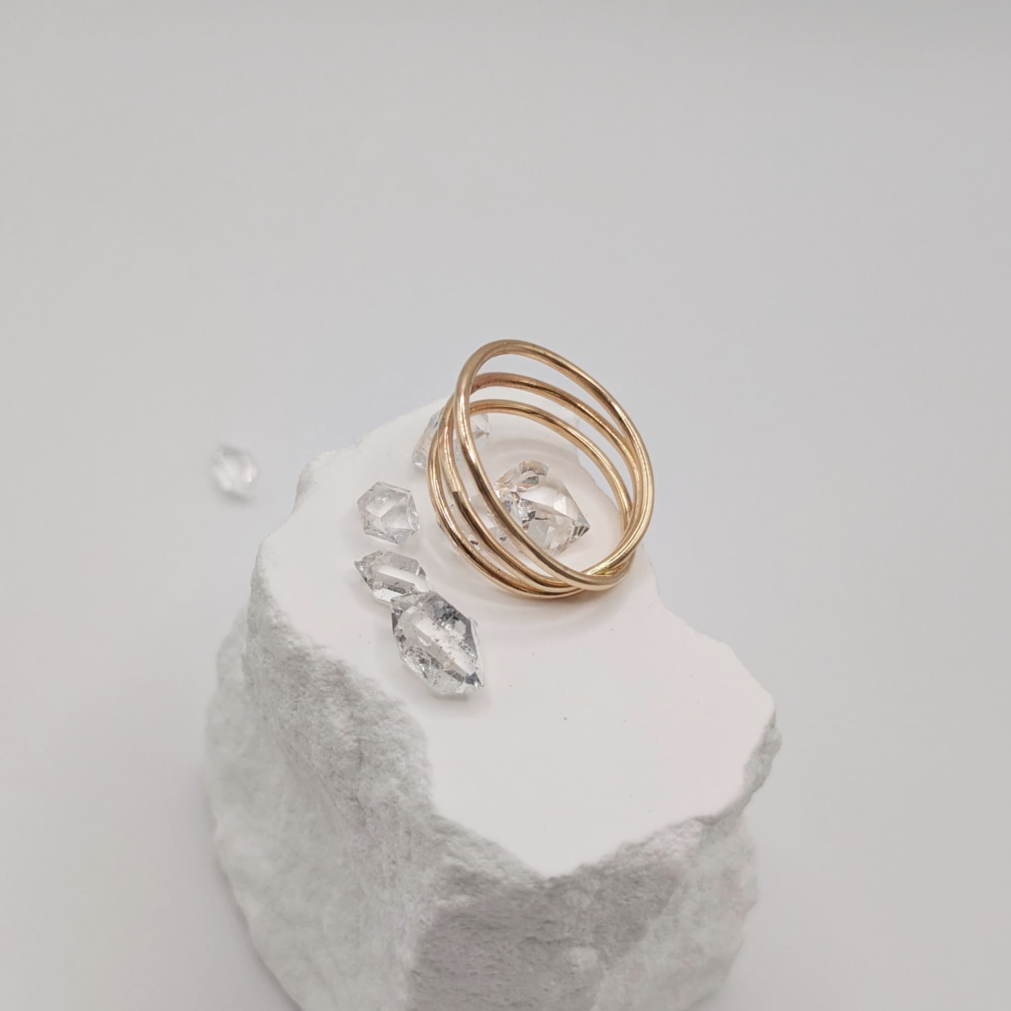 Unique Ring Gold 14k 18k Handmade