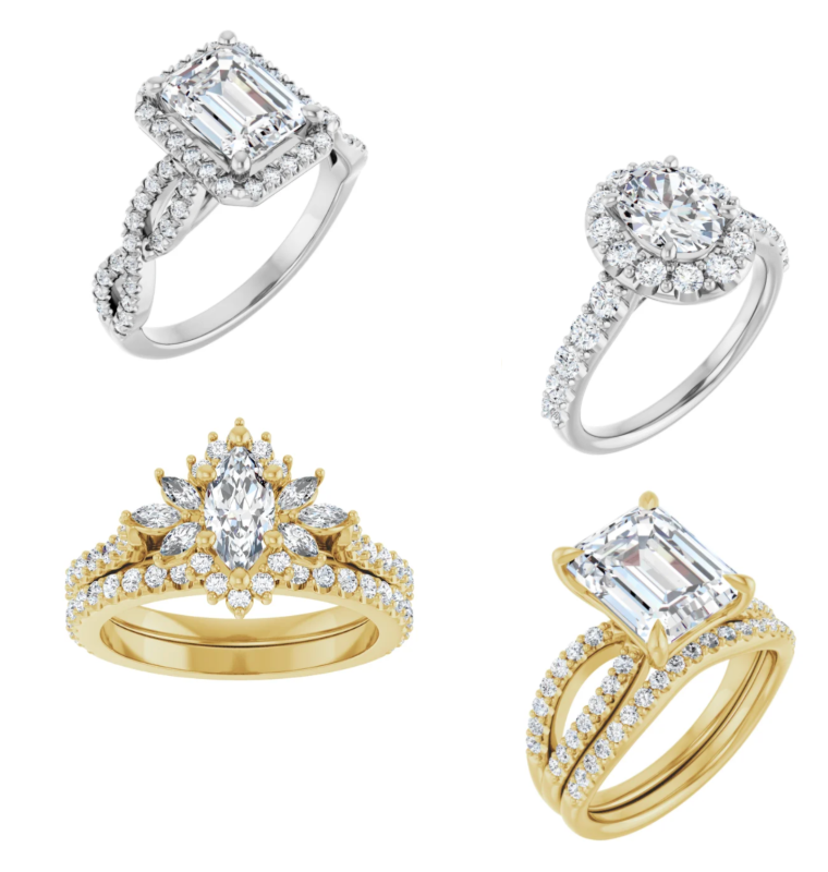 oval cut diamond ring
